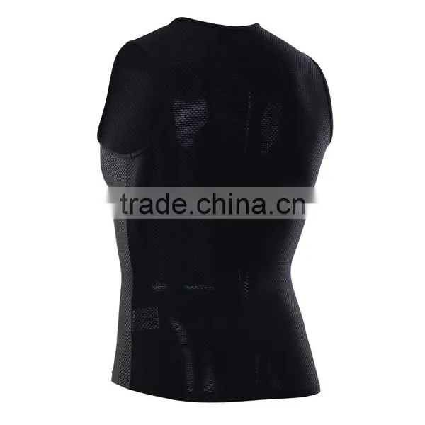 Sublimation Print Mesh Cycling Jersey Top Wholesale Base Layer photo-3