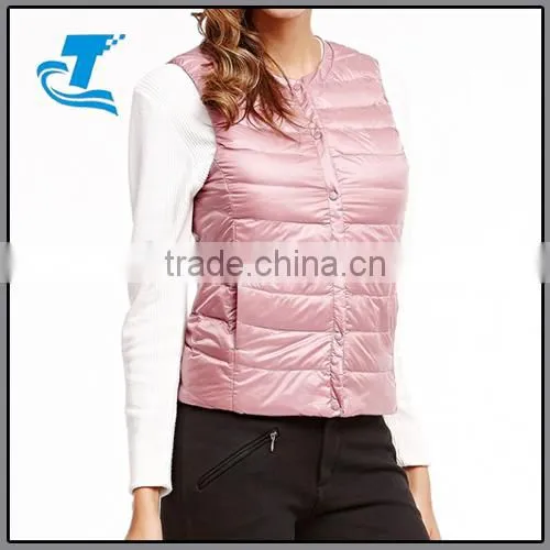 Women Hot Sale Fashionable Down Vestcoats photo-6