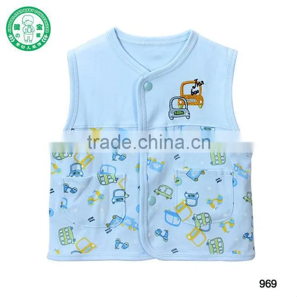100% Cotton Baby Vest Kids Wear Baby Clothes