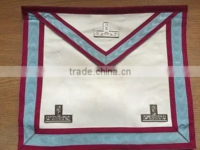 100% Lambskin Lather Royal Marine England Regalia Apron and Soft Apron Case photo-4