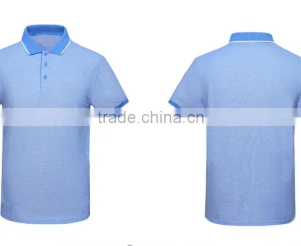 Latest Design Polo Shirt High Quality Shirt Fashion T-shirt for Men With Buttons photo-3