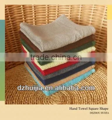 New Arrival Hot Sale Bamboo Cotton Square Hand Towel photo-2