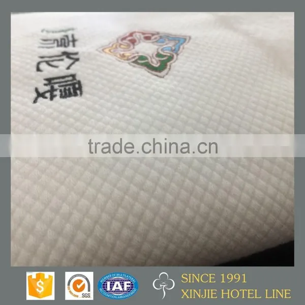 Wholesale Custom Embroidered Logo White Luxury Hotel Towels Bath 100% Cotton Towel photo-3
