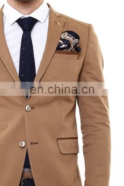 Two Button Slim Fit Men's Suit photo-2