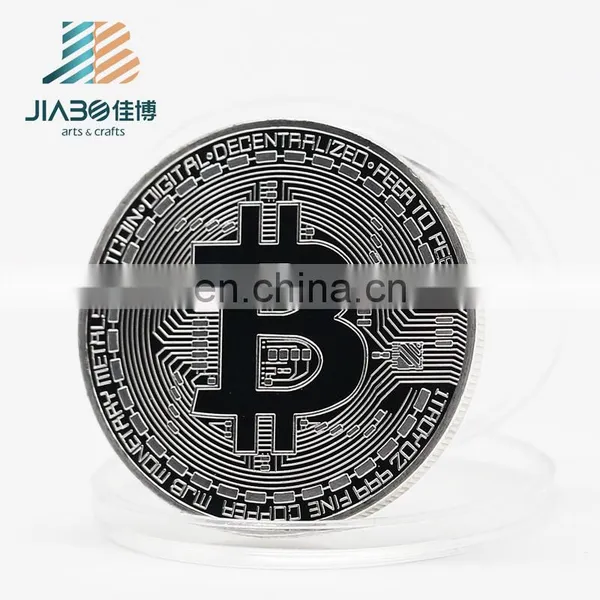 Custom Design Gold Silver Copper Plating Metal Challenge Coin Bitcoin Promotion Coin photo-5