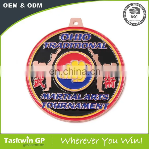 Custom Sport Metal Medals Embossed Medal for Martial Arts photo-2