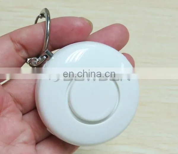 Promotional Gift Round Shaped Mini Keychain Personal Alarm With LED Light photo-6