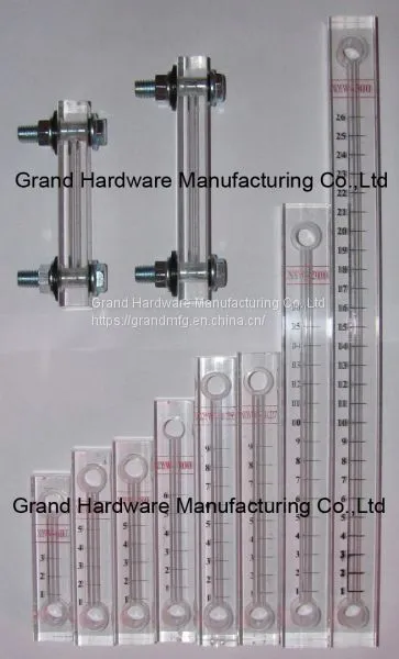 NPT Thread 3/4 Inch Brass Oil Level Gauges With Quartz Glass Tube photo-3