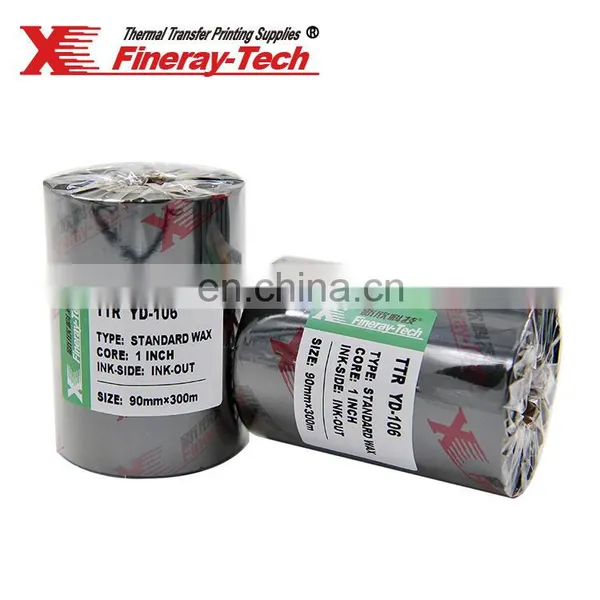 General Purpose Wax Thermal Ribbons 110mm*90m---black With 1Inch Core photo-6