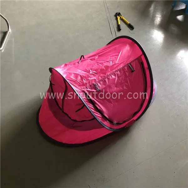 Baby Beach Tent Children Pink Waterproof Outdoor Camping Tents photo-2
