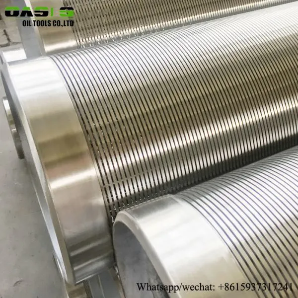 API STC Stainless Steel 304 1.5mm Slot Wire Wrapped Rod Based Water Well Screens photo-5