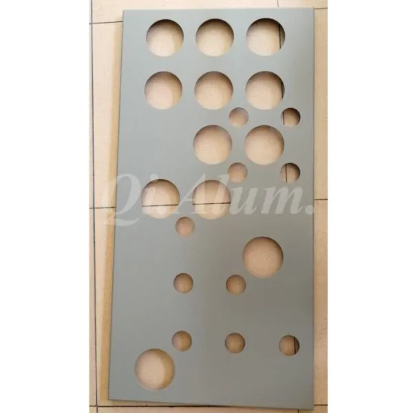Curtain Wall Aluminum Veneer Manufacturer Supply Hollow-out Perforated Aluminum Veneer Exterior Building Materials Decorative Materials photo-5