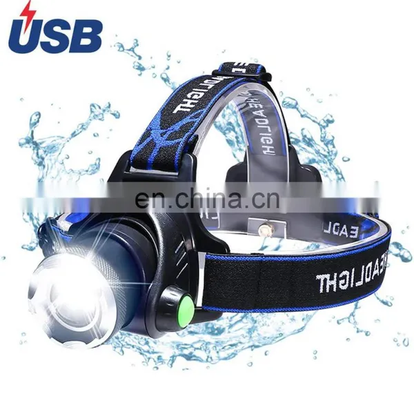 1000 Lumen ABS Rechargeable LED Headlamp Outdoor Activities photo-2