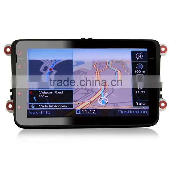 Erisin ES2802V Android 4.4.4 2 Din 8 Inch Bluetooth Car Audio With GPS 3G WiFi for Passat photo-5