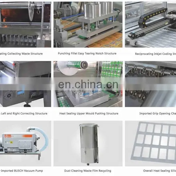 Automatic Thermoforming Vacuum Meat Food Skin Packing Machine photo-2