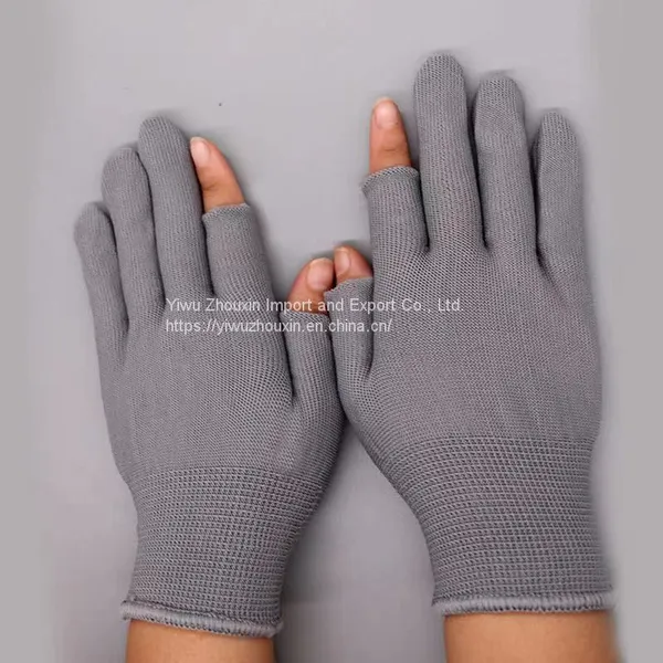Finger-missing Nylon Gloves photo-4