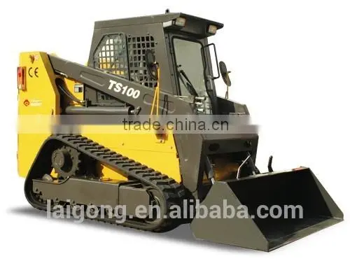 0.5m3 Small Mini Skid Steer Loader With Attachments