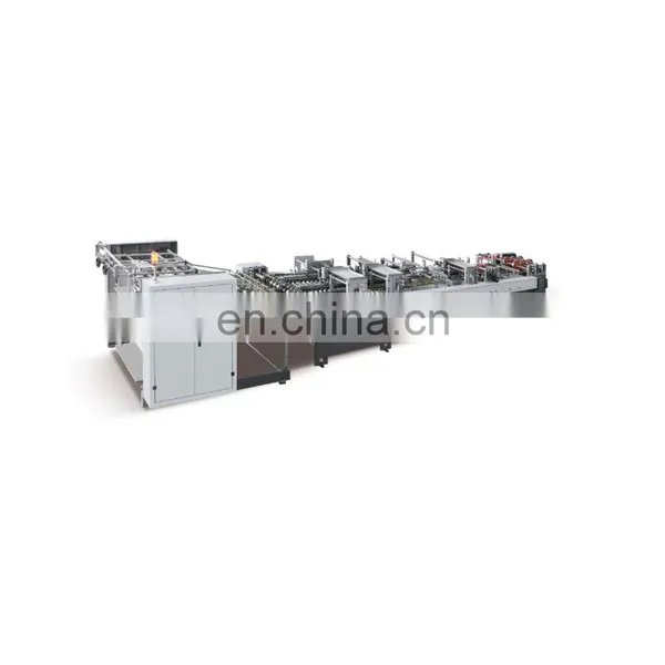 Kl-700b-1040b-1240 Bhand Bag Forming Model Kraft Machine Square Paper Bag Making Machine Sheet Fed