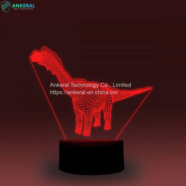 Buy Dinosaur 3D Touch Lamp Smart APP Control Best Christmas Gifts photo-3