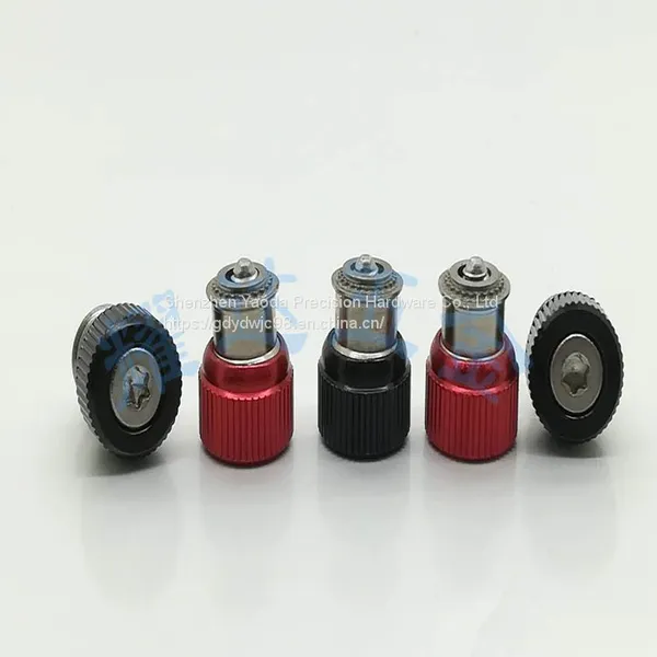 Captive Screw Large Knob, Spring-Loaded – Types PF11, PF11M, PF11MF, PF11MW, PF12, PF12M, PF12MF, PF12MW photo-5
