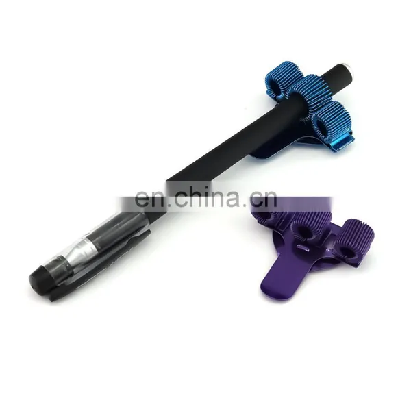 Manufacturers Supply Durable Convenient Stainless Steel Pencil Pen Holders Loop Clips For Notebook Pen photo-5