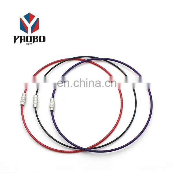 Good Material Personalized Wire Ring For Lots Of Keys Rings Clasps Stainless Steel Key Holder With Screw photo-4