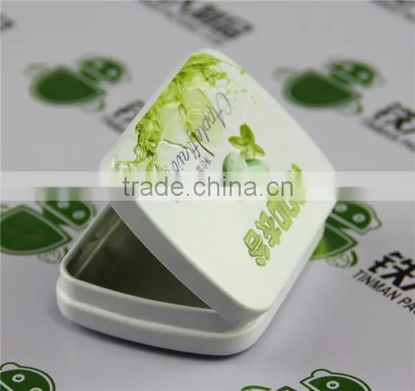 Rectangle Shape Metal Tin Plate Chewing Gum Box photo-2