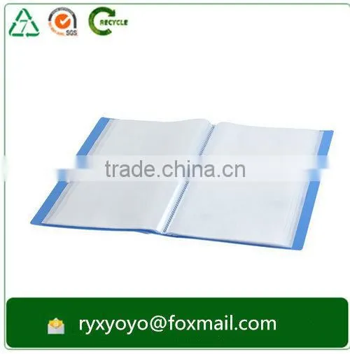 10 Pockets a4 Display Book pp Clear File Folder photo-3