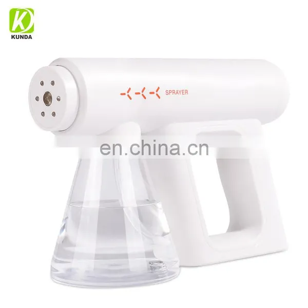 Wireless Sprayer Disinfection Blue Light Atomizer Nano Spray Gun