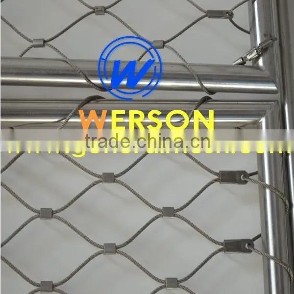 Flexible Stainless Steel Cable Mesh for Zoo Enclosures, Tensile Structure | Generalmesh photo-4