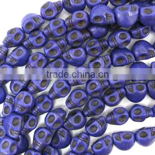 Various Colors Skull Turquoise Beads Jewellery Findings Charms Cheap Price photo-2