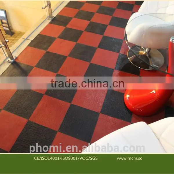 Flexible Clay Non-slip Leather Look Unique Romantic Grand Flexible Floor Tile photo-6