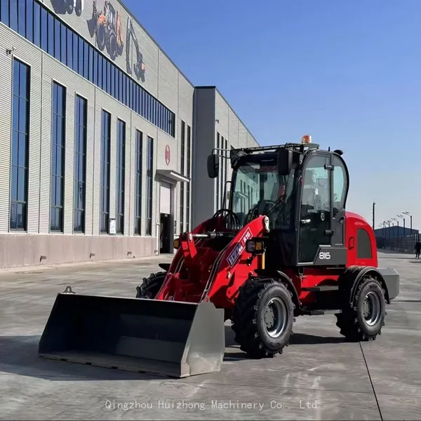 New Model HZM816 Multi-Functional CE Certification 1.6 Ton Mini Front End Radlader/Small Wheel Loader With Euro5/Tier4 Engine photo-5