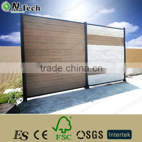 100% Recyclable 180x180cm Wpc Fence photo-2