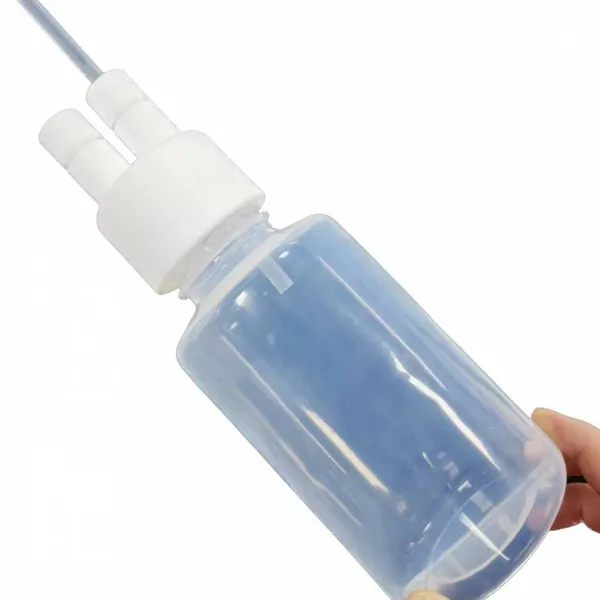 500ml Teflon Acid- and Alkali-resistant Gas Washing Bottle, Pfa Gas Reaction Tank, Heatable, Corrosion-resistant and High-temperature-resistant photo-3