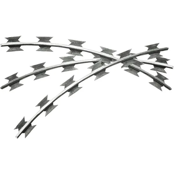 Expanded Razor Barbed Wire Fence Flat Wrap Razor Barbed Wire Diamond Weld Razor Wire Fence Sustainable Waterproof photo-4