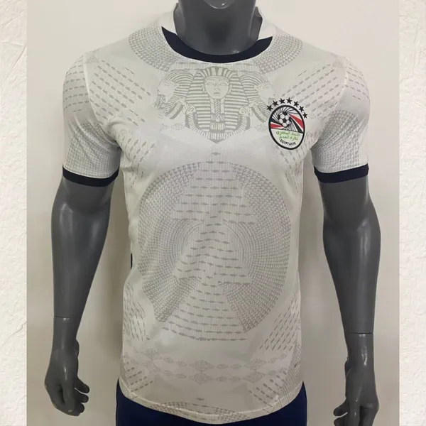 25-26 Egypt National Team Home and Away Jerseys, Ebiedala, Salah Fan Version Football Training Shirt photo-3