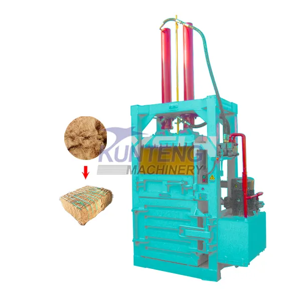 Coconut Fiber Coir Plam Baling Machine Palm Fruit Fiber Jute Fiber Briquetting Machine