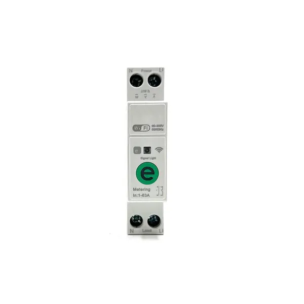 White WiFi Smart Breaker WIFI-63, 10kA Breaking Capacity, Compatible With Tuya/Smart Life App photo-4