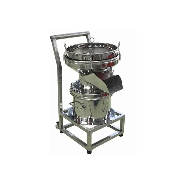MO-Qdmdch Simple Operation TY0371 Small Vibrating Screen Machine Easy to Clean Stainless Steel Powder Sifter for Small Business photo-3