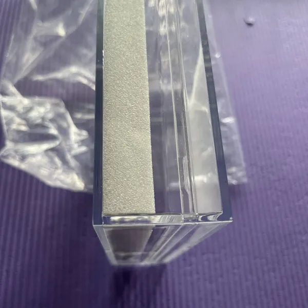 Custom-made Acrylic Inner Box for Sea Cucumbers, Size 20x15x5.2cm, From Yabei Packaging. Fast Delivery, With Sponge and Gold Stamping photo-2