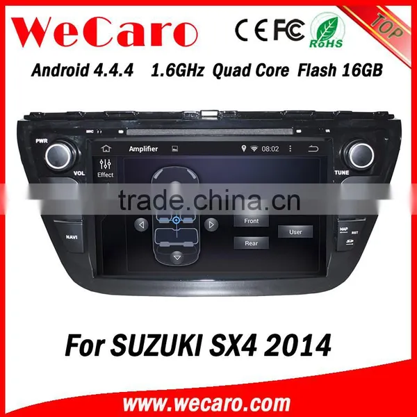 Wecaro WC-SU8073 8" Android 4.4.4 WIFI 3G Touch Screen Car Dvd Player Navigation System for Suzuki Sx4 Car Stereo 2014 photo-5