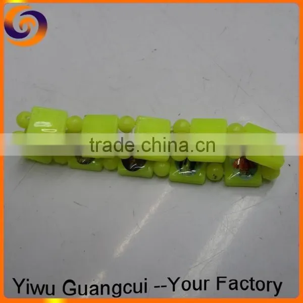Wood Bracelet With Epoxy Logo Sticker photo-4