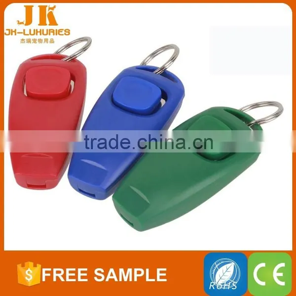 Pet Training Whistle Colourful Dog Clicker Pet Training Accessories
