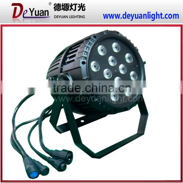 Professional Waterproof Led Light 12x15w 5 in 1 Agbwa Led Par Light Amber Color photo-4