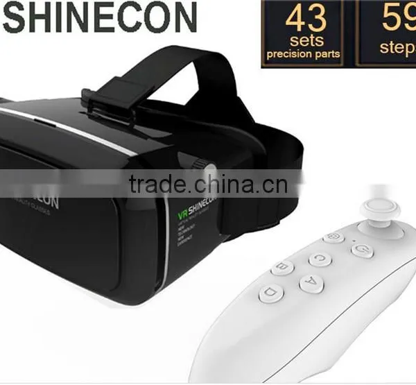 New 2016 Product Idea vr Box Cardboard Intelligent Glasses VR Shinecon 3d Glasses Virtual Reality From Smofit photo-6