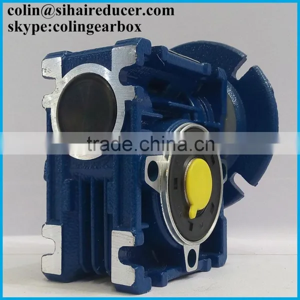 RV025 Small Aluminum Worm Gearbox Reduction Motor photo-2