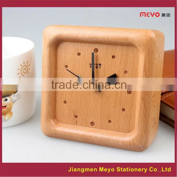 Wooden Home Decoration Desktop Clock