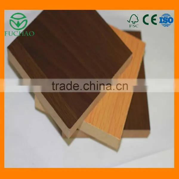 Plain Melamine Film Faced MDF Board Customized the Fancy Mdf Board photo-2