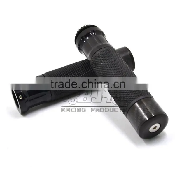 BJ-HB-052 7/8'' CNC Aluminum Rubber Motorcycle Handlebar Grips photo-5